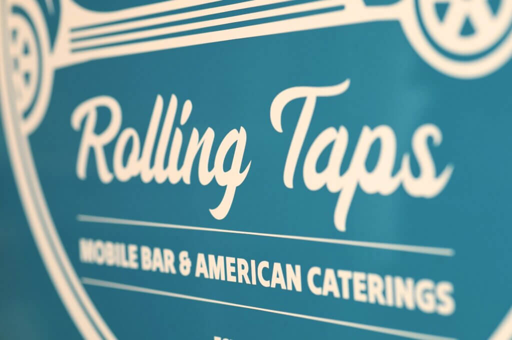 Bild von der Webseite von Rolling Taps - Mobile Bar & Vintage Caterings