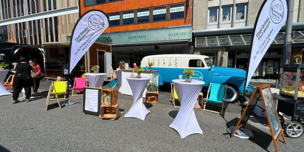 Stadtfeste mit Bierwagen und Cocktailbar - Rolling Taps Caterings in NRW buchen
