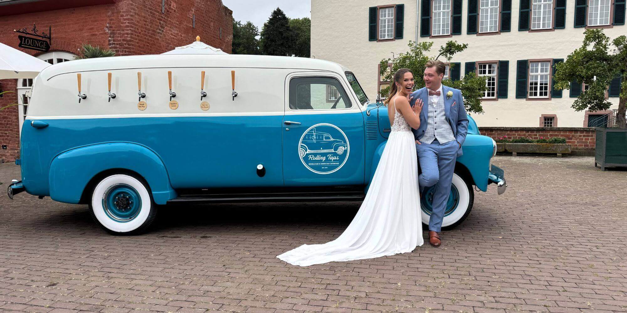 Mobile Bar zur Hochzeit buchen - Rolling Taps